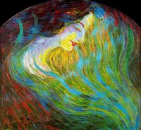 Umberto Boccioni - Study of a Feminine Face